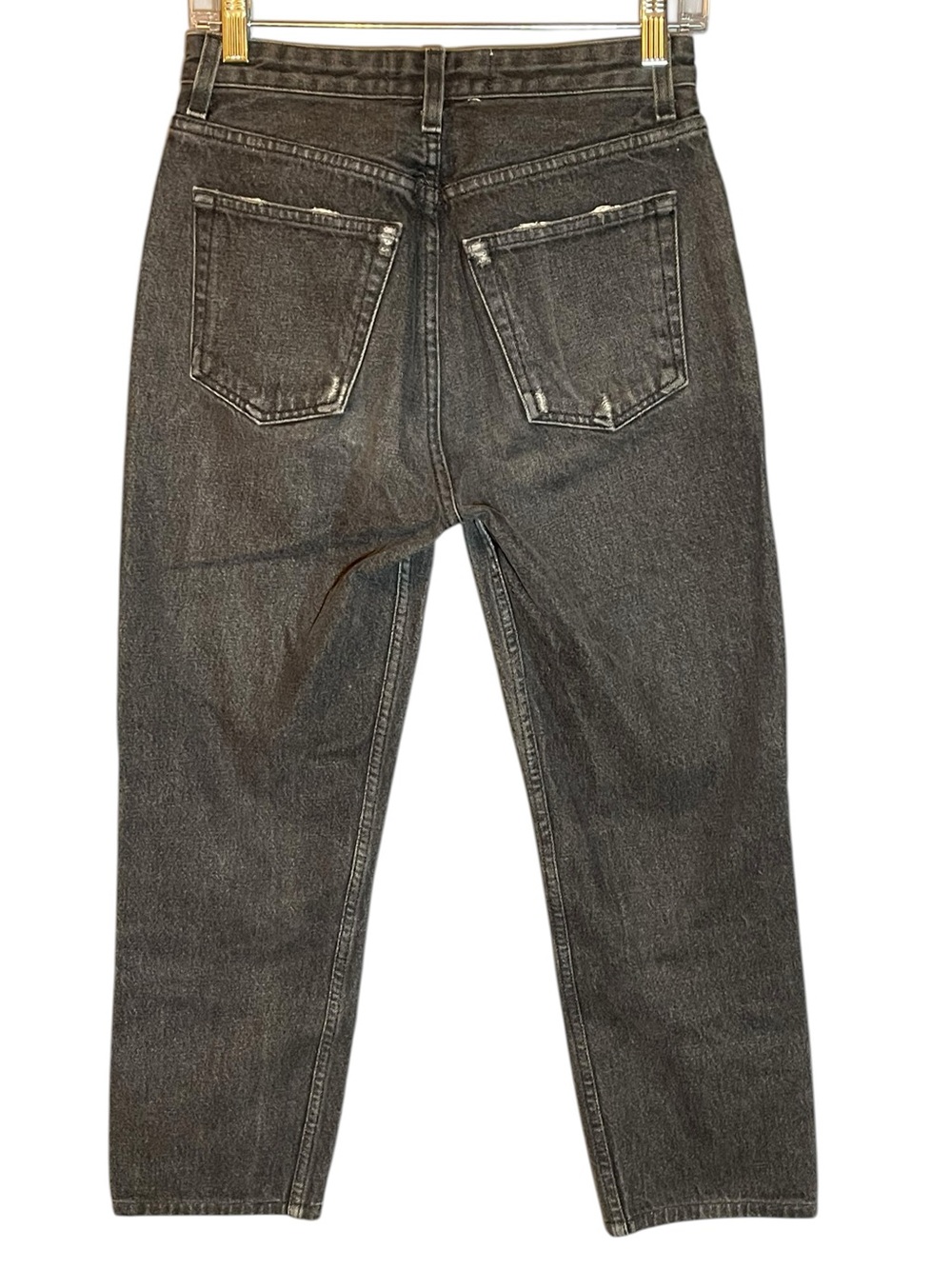 Reformation Julia‎ High Rise Cigarette Straight Leg Jeans Charcoal Size 29 - Picture 5 of 14